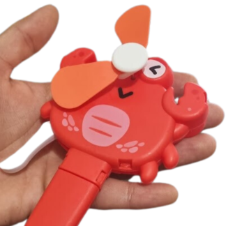 Mini Ventilador Manual Carangueijinho