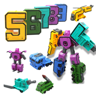 Numeric Trooper - Robôs Numerais 5 a 9