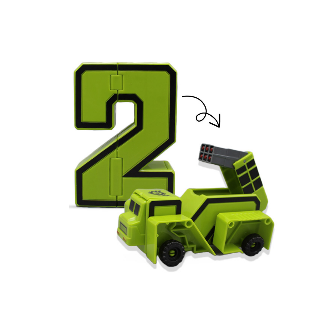 Numeric Trooper – Robô Numeral 2